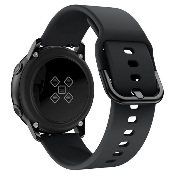 Силиконовый ремешок для Samsung Galaxy Watch Active 2 20мм (Black)