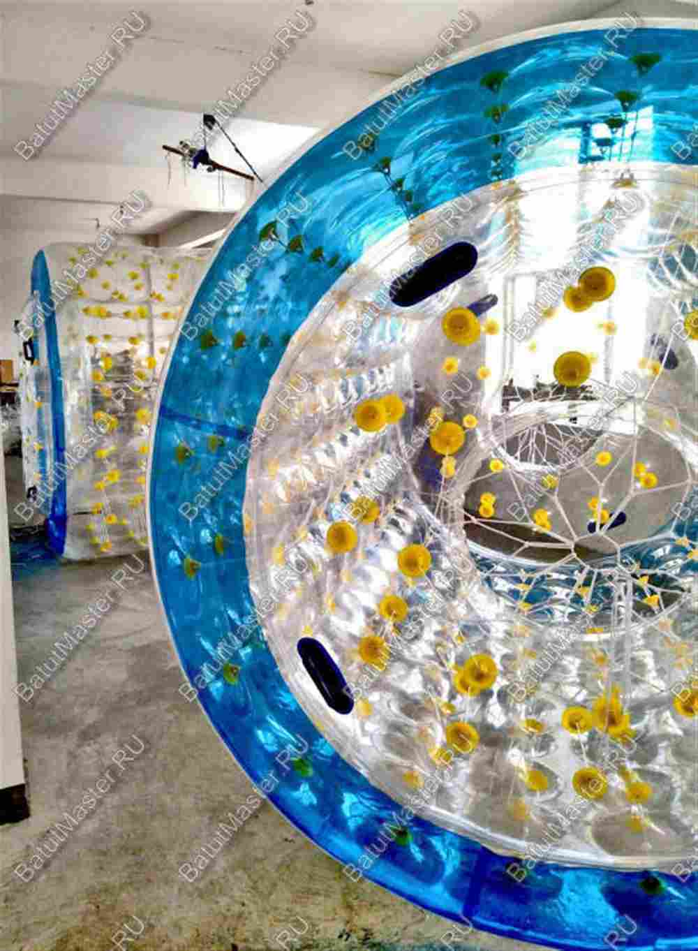 Аттракцион Водный роллер (Гидророллер) "Фонарь" ПВХ, 2.6*2.2*2.2 м