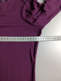 Блузка с кружевом на спине 46 размер