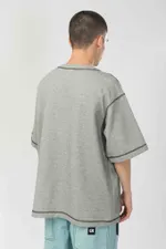 Футболка Codered Just Like in 96 Серый Меланж/Синий принт)