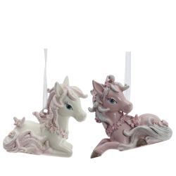 GAEM Фигурка декоративная подвесная "Лошадка", L7 W2,5 H6 см, 2в.