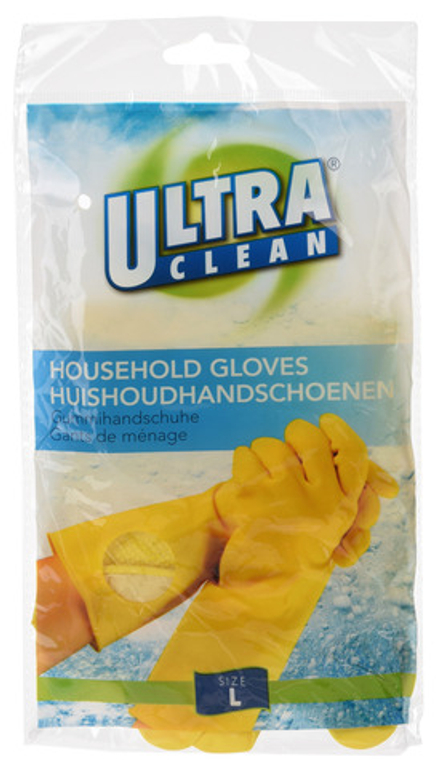 Перчатки хозяйственные из латекса S/M/L