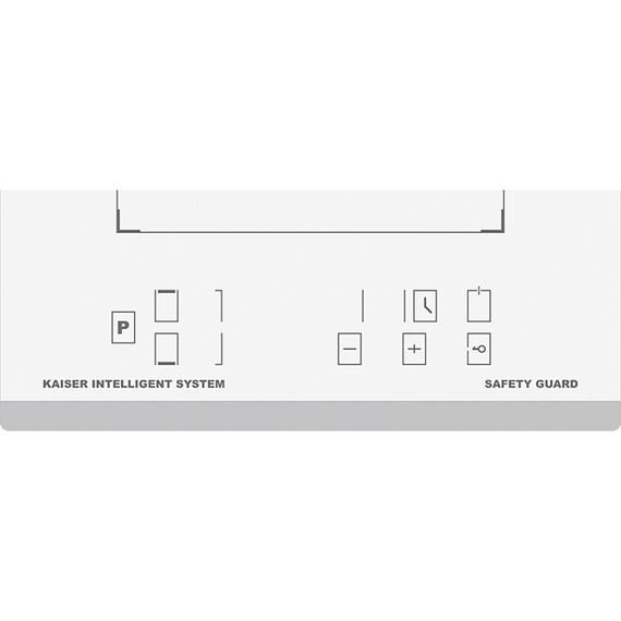 Стеклокерамическая панель Kaiser KCT 3726 FI W