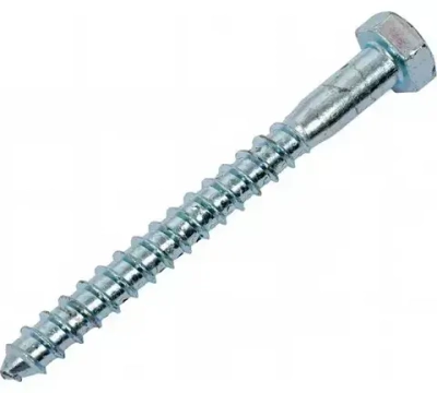 Шуруп-болт (Саморез/Глухарь) 8 х 80 мм 50 шт