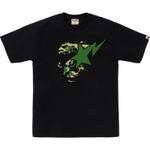 A Bathing Ape Bathing Ape Ss26 Футболка черный зеленый