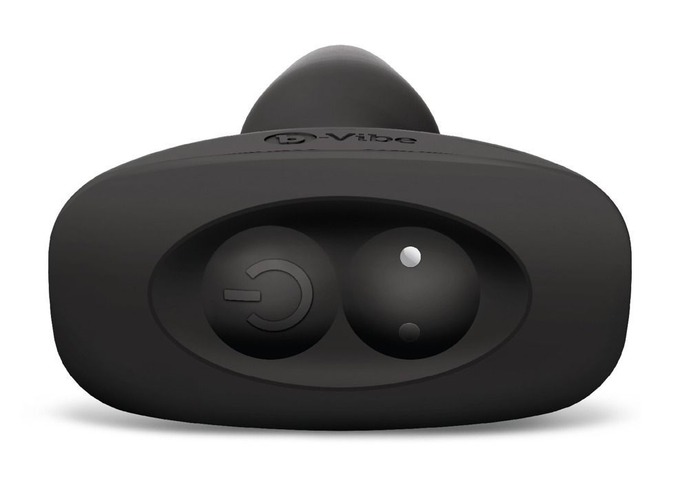 Вибровтулка b-Vibe Rimming Plug, ротация шариков, 15,2 см