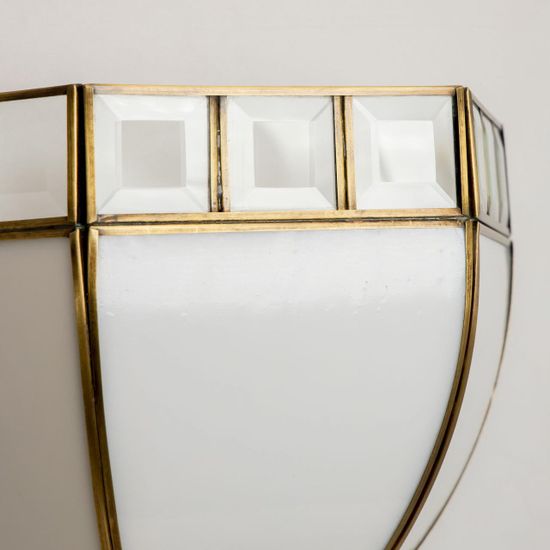 CL440312 Шербург-1 Бел.+Прозр. Св-к Бра