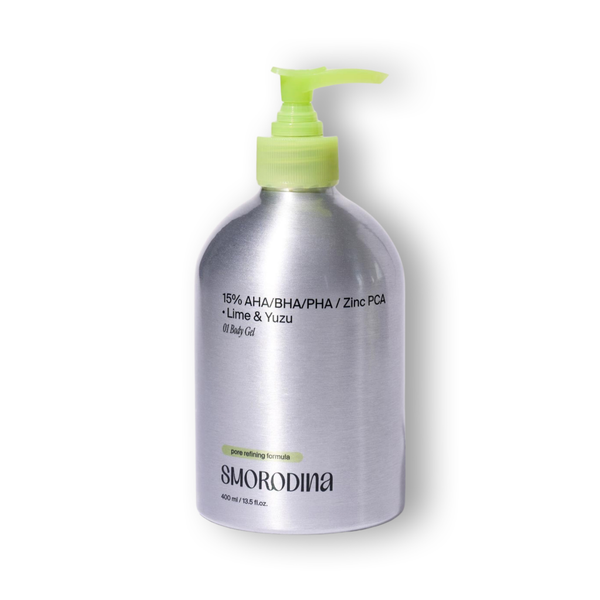 Гель для душа с кислотами и цинком 400 ml (Smorodina)