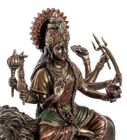 WS-998 Статуэтка «Богиня Дурга - защитница богов и мирового порядка»