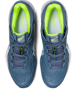 Мужские кроссовки теннисные Asics Court FF 3 Clay - steel blue/white