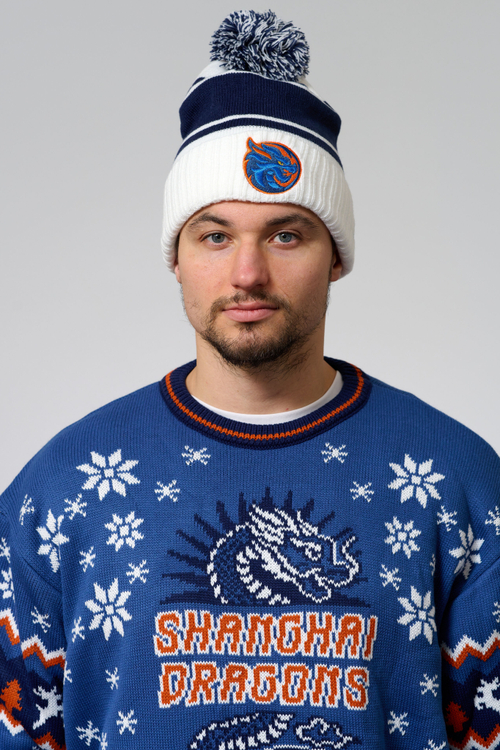 Шапка, бело-син., 55-58 (ТМ ATRIBUTIKA&CLUB)