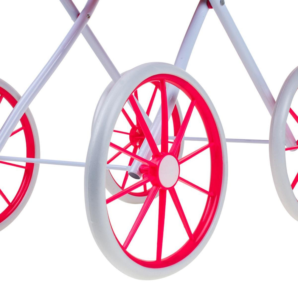 Коляска для кукол лежачая 31*52*63 см. пакет Z918-17