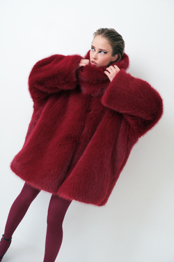 Шуба Old Money Red