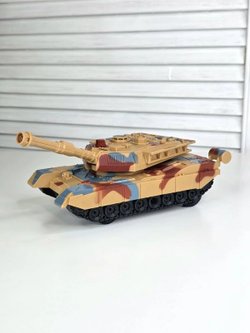 Игрушка Танк на радиоуправлении коричневый (201858374-1)