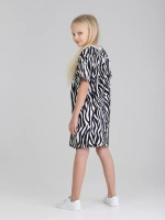 Платье в садик для девочки с принтом