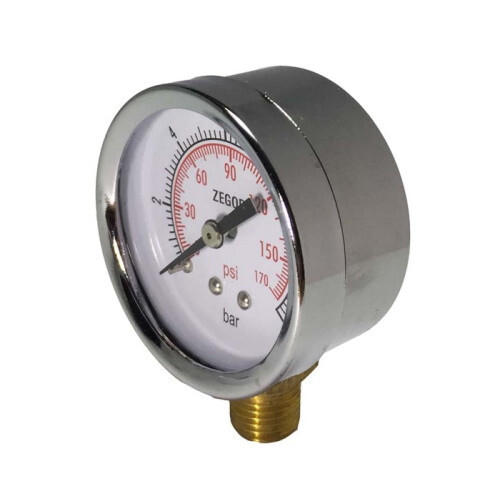 Манометр радиальный ф40 1/4" 6 бар ZEGOR YB-V6
