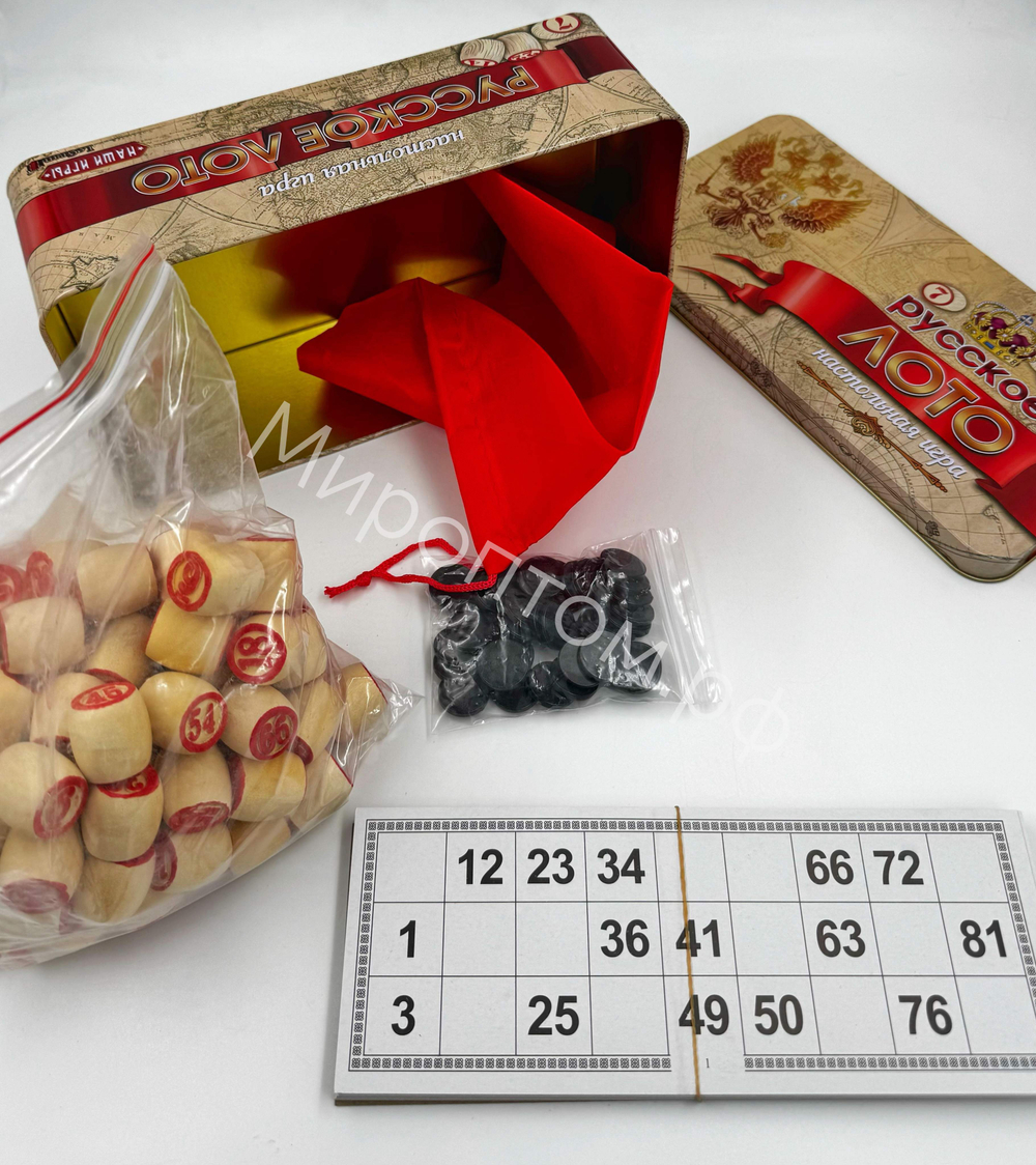 Настольная игра Лото оптом