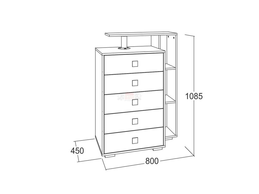 Ольга-17 Комод