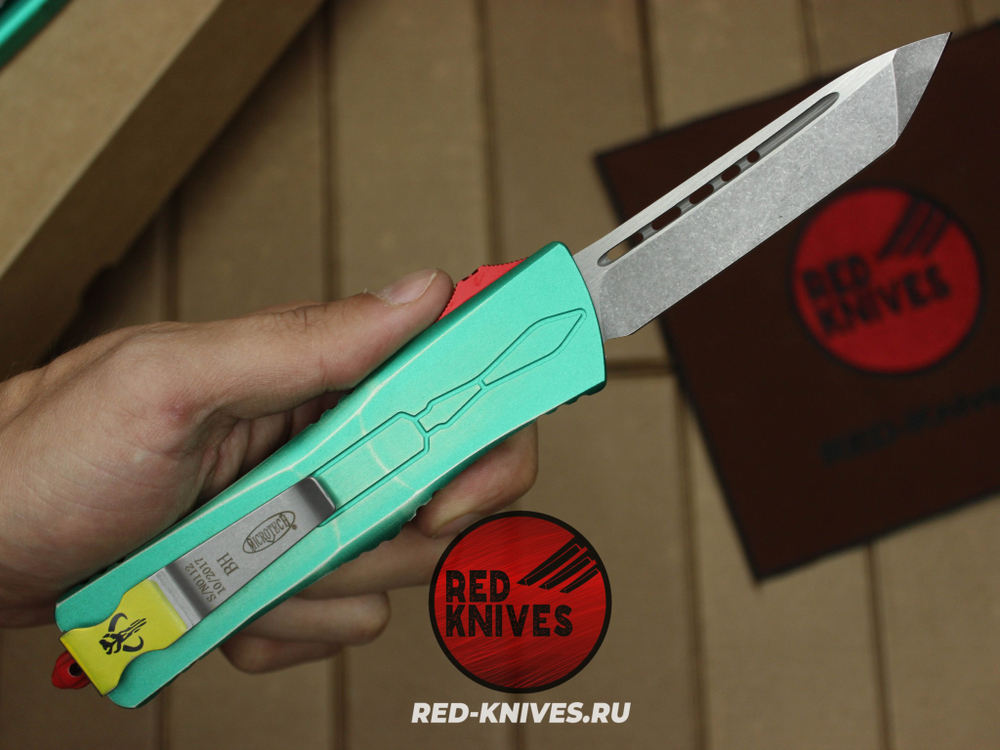 Нож Microtech Troodon Bounty Hunter T/E - аутентичный RK/Н71