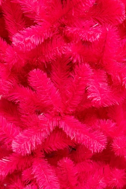 Искусственная елка Карнавал - Дерзкая Фуксия 210 см., мягкая хвоя, ЕлкиТорг (171210)