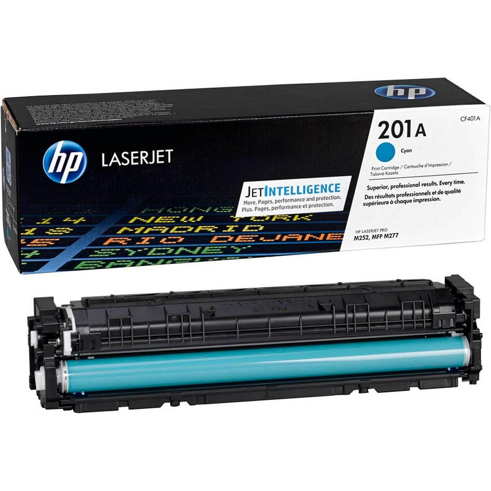 Картридж лазерный HP 201A CF401A гол. для CLJ Pro MFP M277/M25