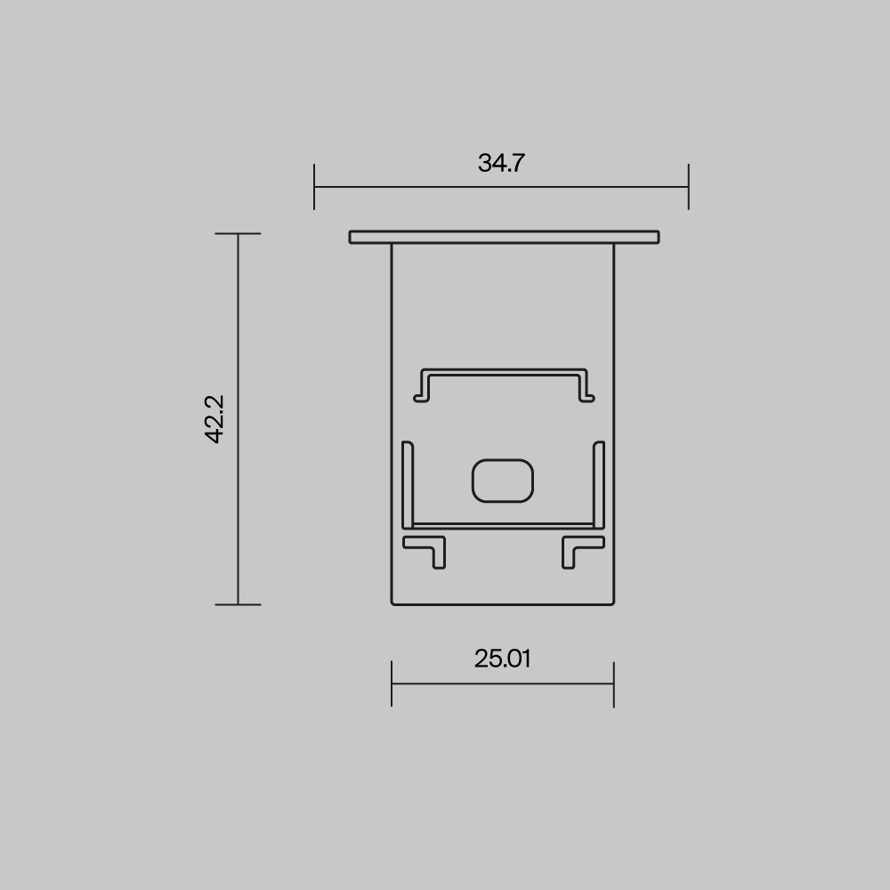 Комплектующие для профиля Led Strip 642054