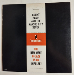 Винтажная виниловая пластинка LP Count Basie And The Kansas City 7 (Japan 1977) (Obi)
