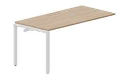 стол Strike 1580х780х750мм (меламиновый аутлет) - приставной элемент