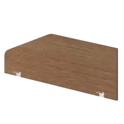Экран А-522.Ф Орех гварнери 1200x18x450 Арго