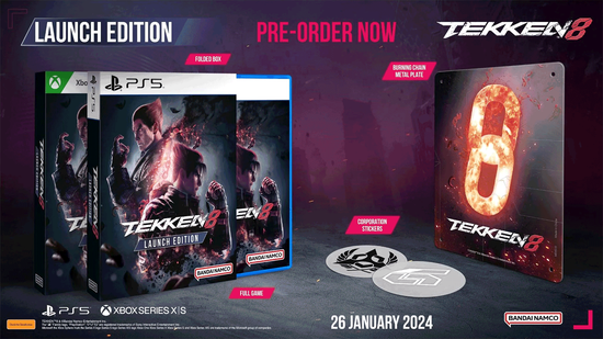 Tekken 8 Launch Edition (PS5, русские субтитры)