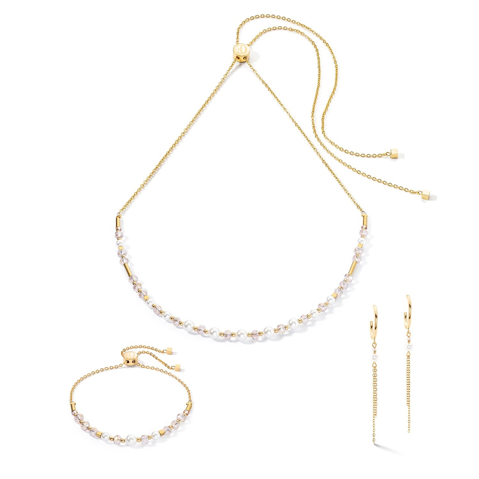 Колье Coeur de Lion Beige-Gold 4310/10-1016