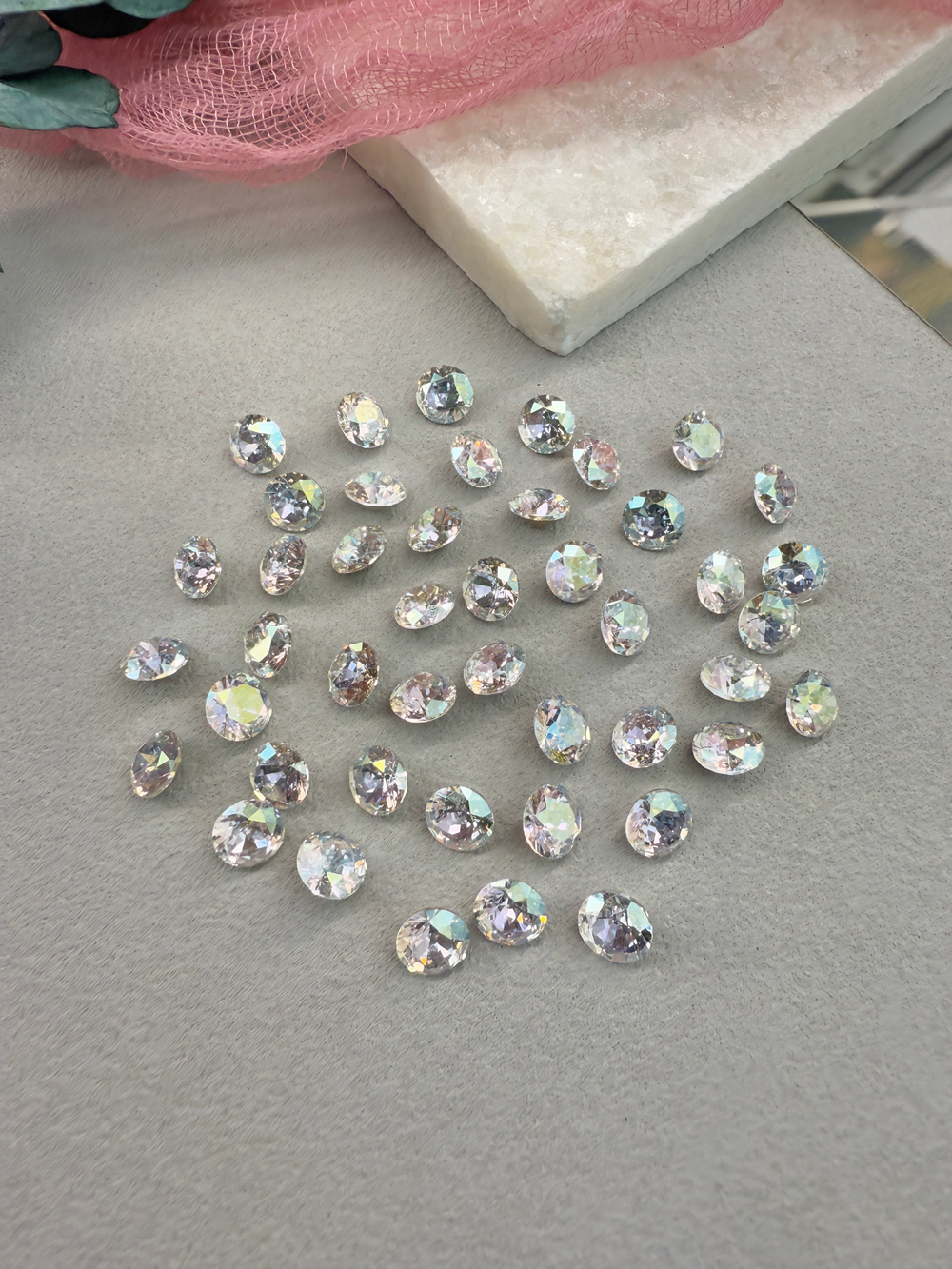 Шатон Chatone 8 мм (ss39), Crystal EF