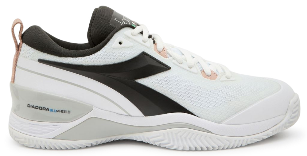 Женские Кроссовки теннисные Diadora Speed Blushield 5 W Clay - white/silver/black