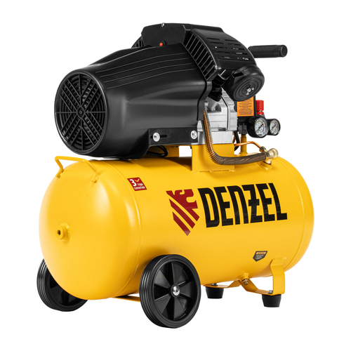 Компрессор воздушный прям. привод DCV1800/50, 1,8 кВт, 50 литров, 320 л/мин// Denzel