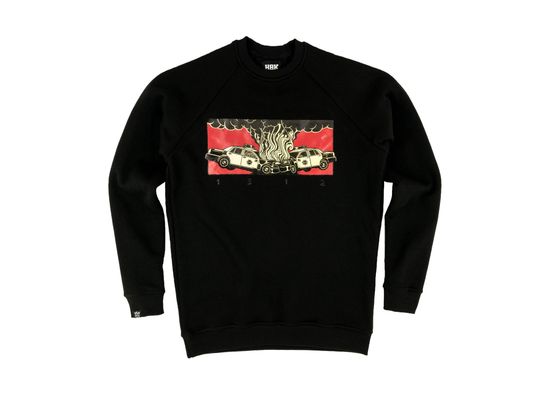 Свитшот HOOK 1312 черный