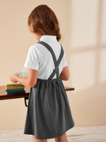 Сарафан школьный для девочки Next 900-280, Серый