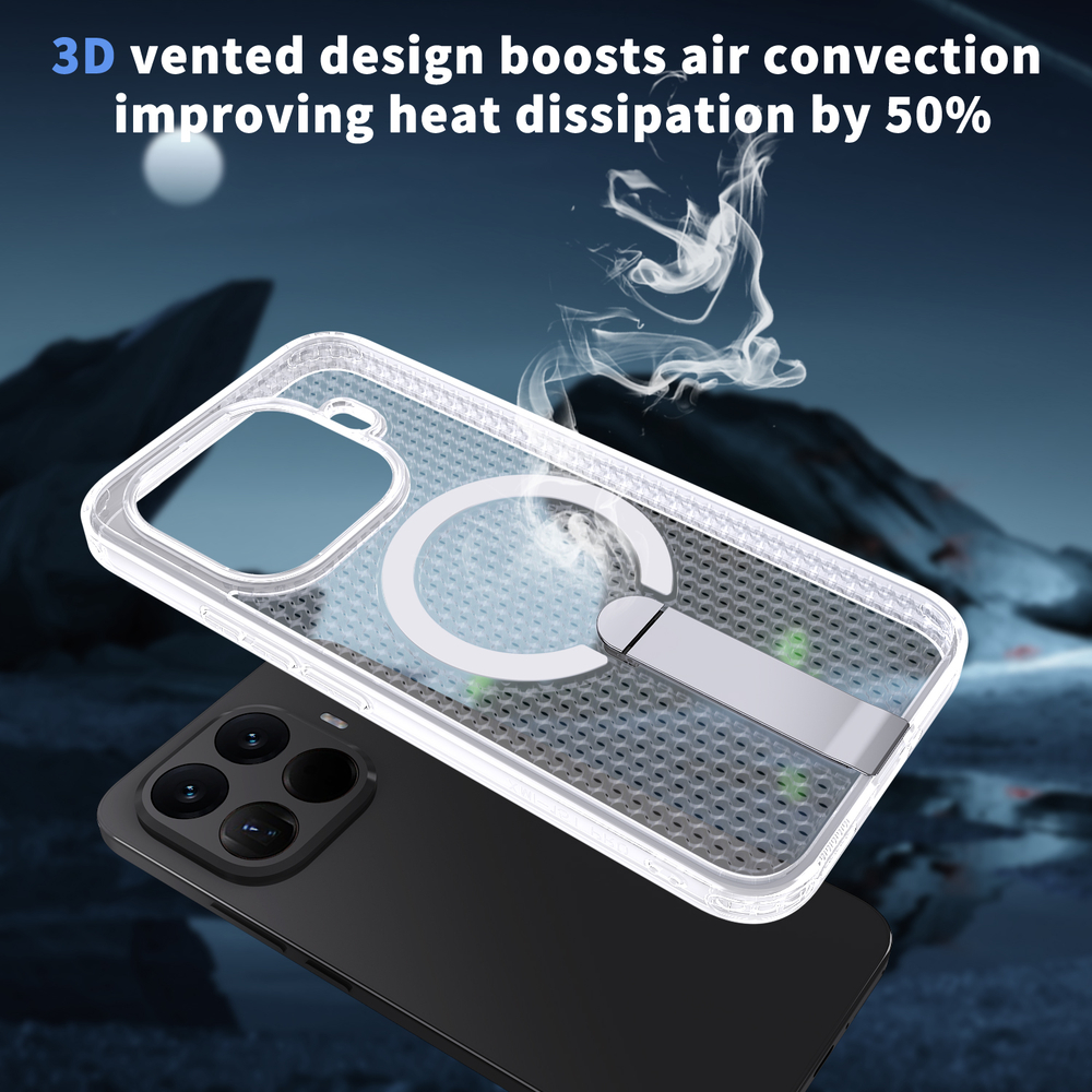 Прозрачный чехол Mesh Pro Magnetic Case для Xiaomi 15T Pro