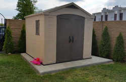 Пластиковый хозблок Keter Factor 8x8