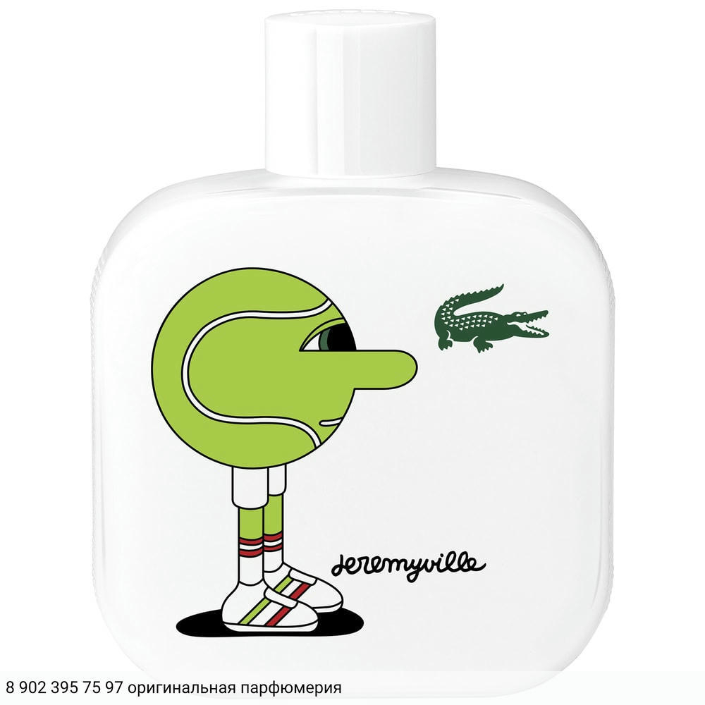 Eau De Lacoste L.12.12 Blanc Pure Collector Edition x Jeremyville