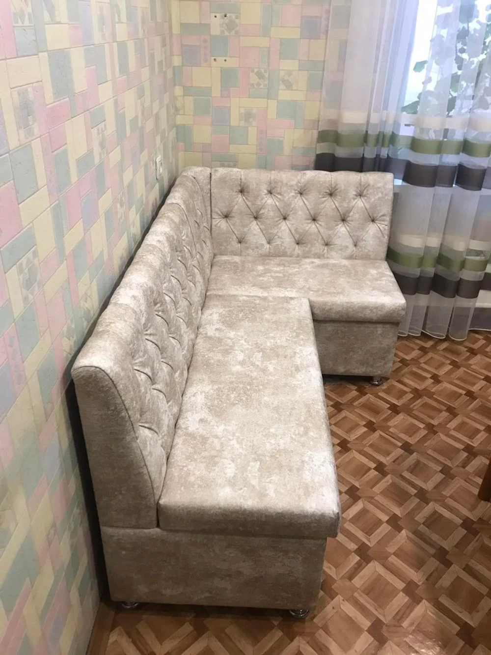 Диван угловой Орегон (бежевый)