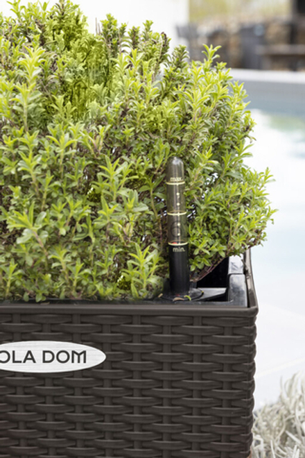 Напольное Кашпо RATTAN 31 литр OLA DOM коричневый с автополивом