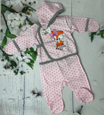 3 предмета с распашонкой "Лисята" (Карапуззики) (Размер: 62)