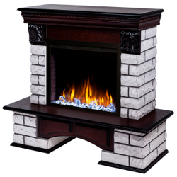 Электрокамин RealFlame Country Lux Rock AO античный дуб с очагом Saphir 25,5