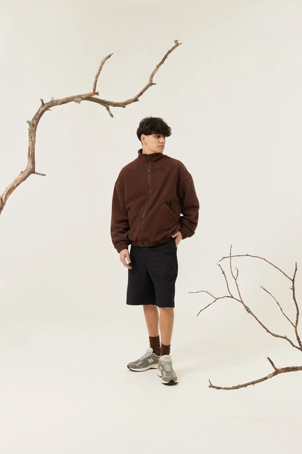 Куртка Called a Garment Флисовая FCF Logo Jacket
vol.2 коричневая