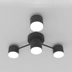 CL-BLACK DOT-R001-GX53*4 BK (1) Люстра NW