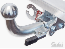 Фаркоп оцинкованный Galia N040C для Nissan X-Trail 2001-2007(паспорт и сертификат в комплекте)(без электрики)