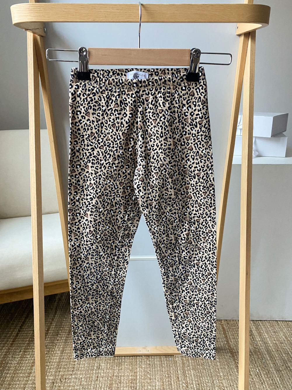 Хлопковые легинсы Monnalisa, 116