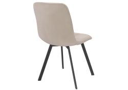 Стул на металлокаркасе Bruk beige / black