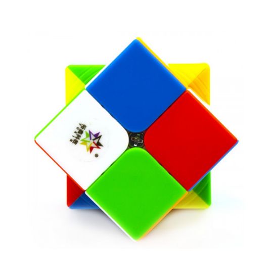 Головоломка кубик YuXin 2x2 Black Kirin