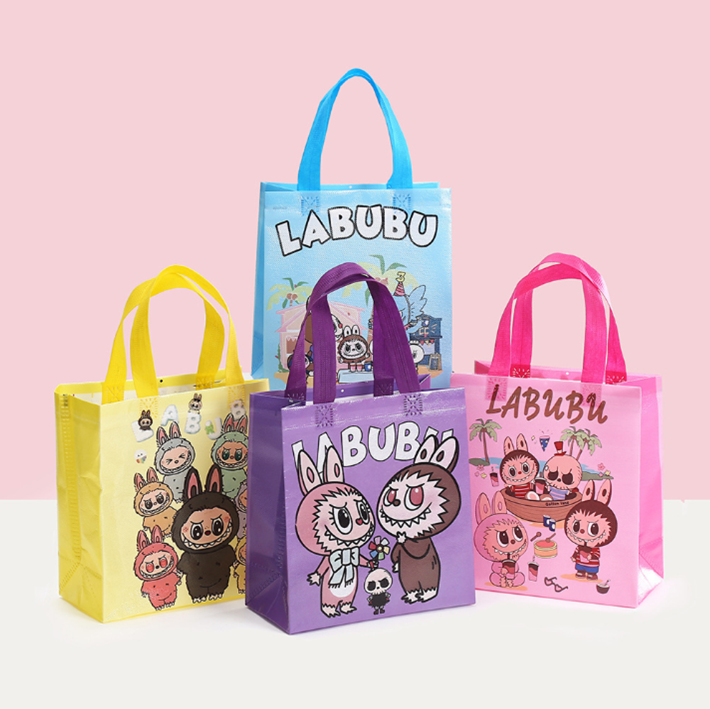 Подарочный пакет-сумочка "Labubu", 23х22х11 см